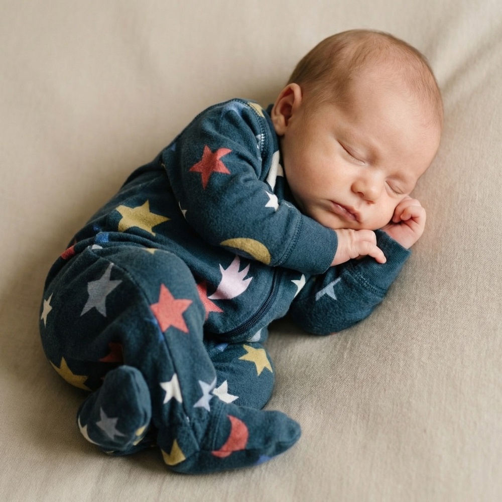 Hanna Andersson Baby cotton pajamas size 0-3 months